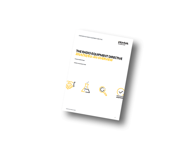 Radio Equipment Directive (RED) 2014/53/EU white paper